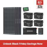 Renogy 15.36kWh Off-Grid Power Kit | 3000W Inverter, 60A MPPT