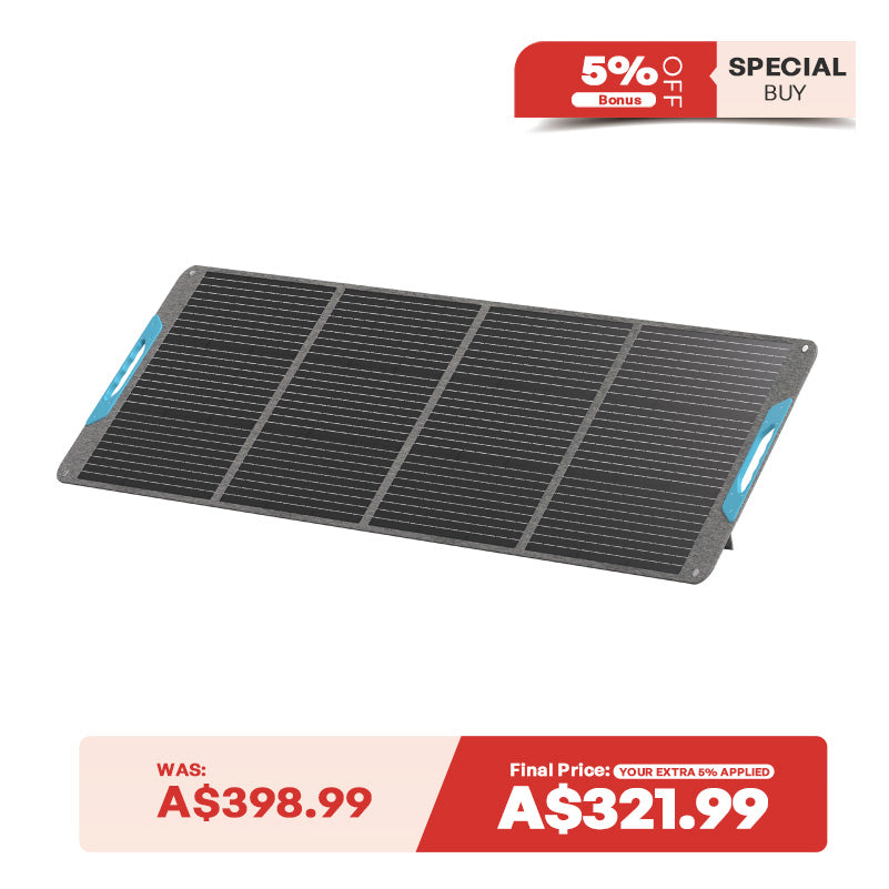 Renogy Portable Solar Blanket (Folding Panel) — 30W / 100W / 200W