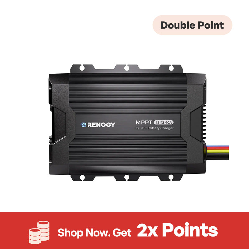 RENOGY 40A DC-DC Battery Charger with MPPT