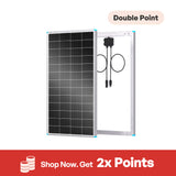 Renogy 16BB N-Type 200 Watt 24V Solar Panel