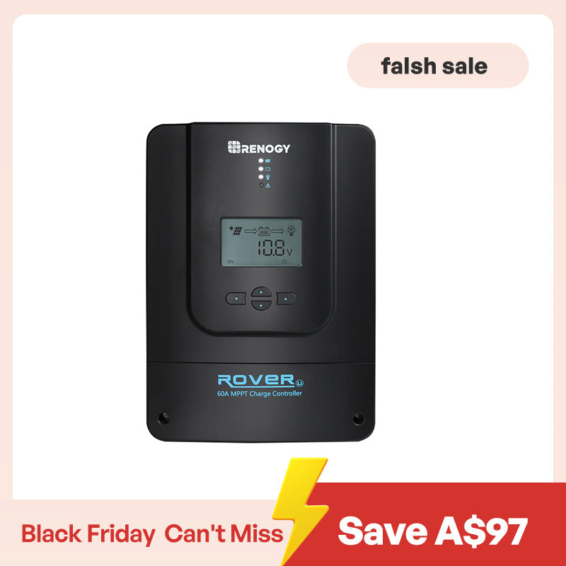 Rover Li 60A 12/24/36/48V MPPT Solar Charge Controller