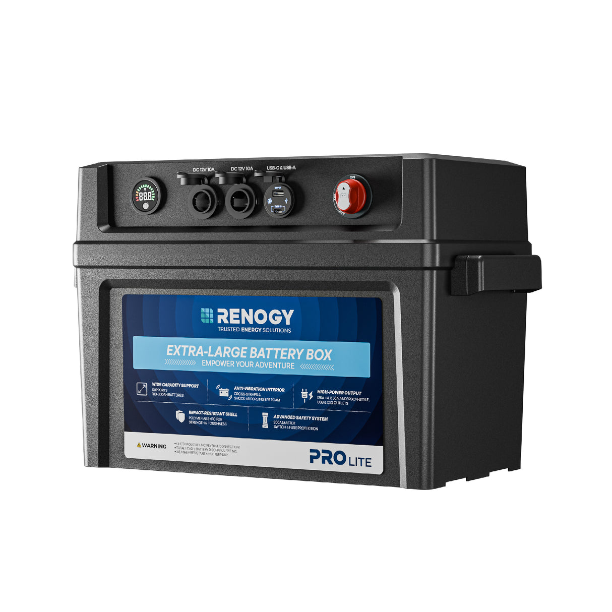 RENOGY XL Battery Box for 100ah-300ah Lithium Battery