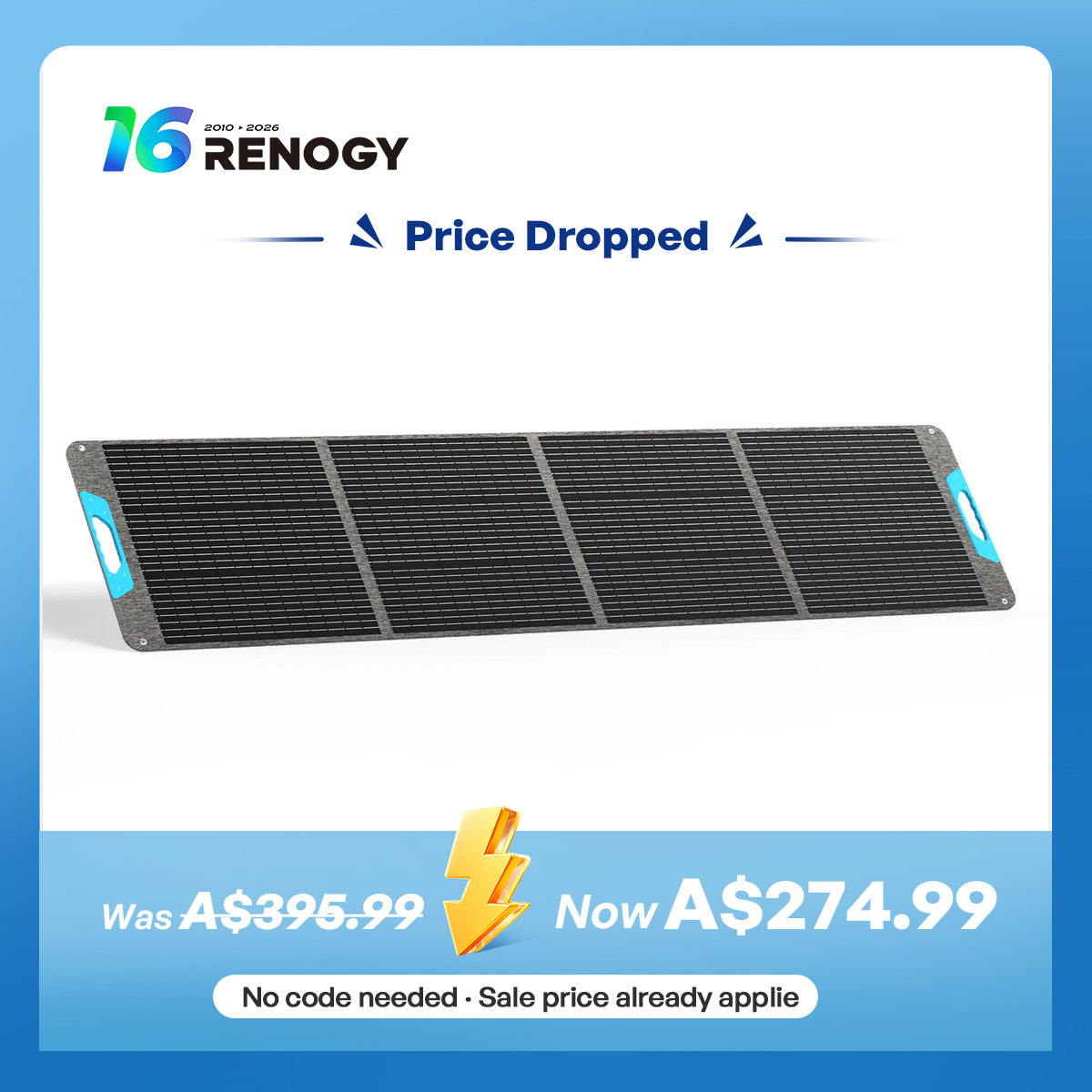 E.Flex 200W/100W/30W  Portable Solar Panel
