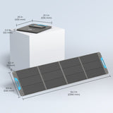 Dimension of Renogy 200W Portable Solar Panel