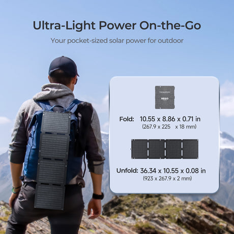 Renoy 30W portable solar panel