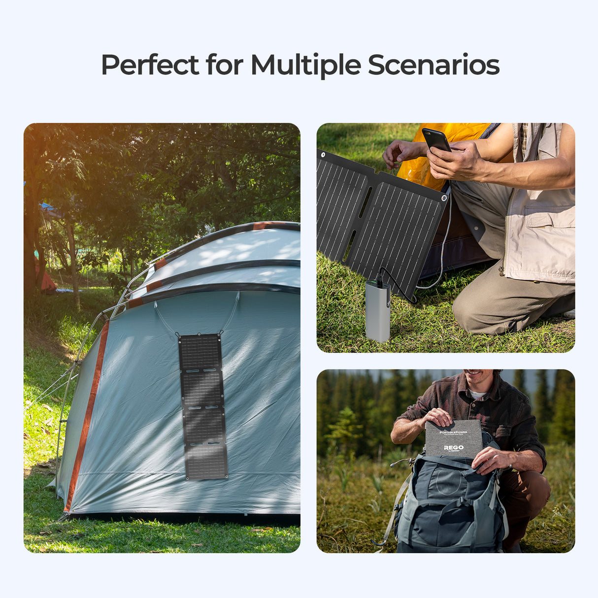 Renoy 30W portable solar panel