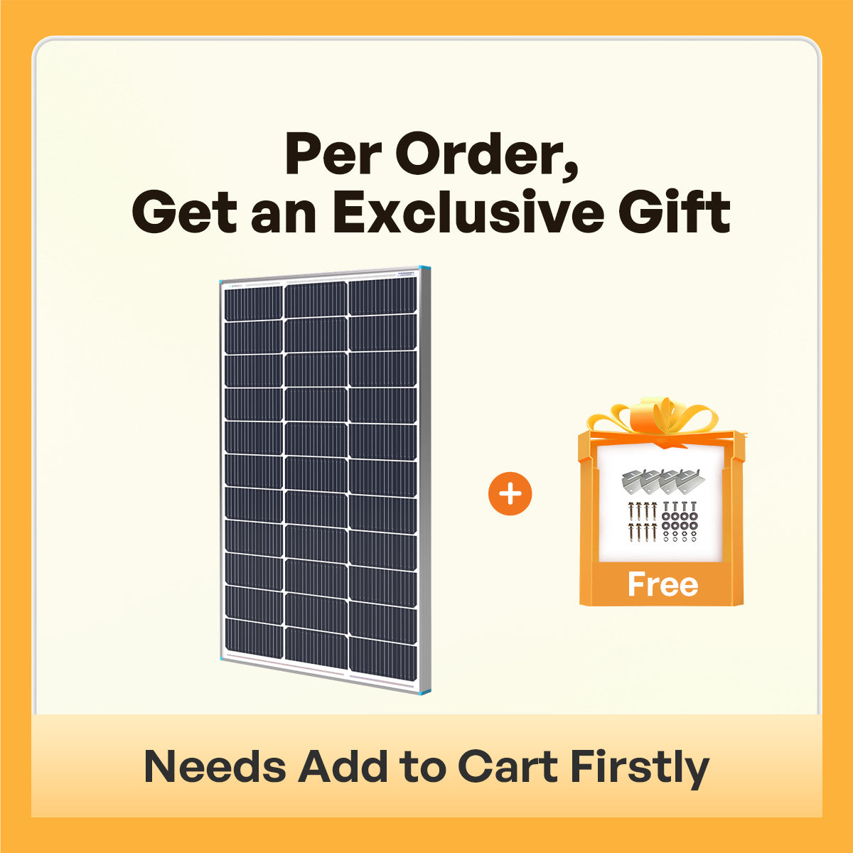 100W 16BB N-type High Efficiency Monocrystalline Solar Panel