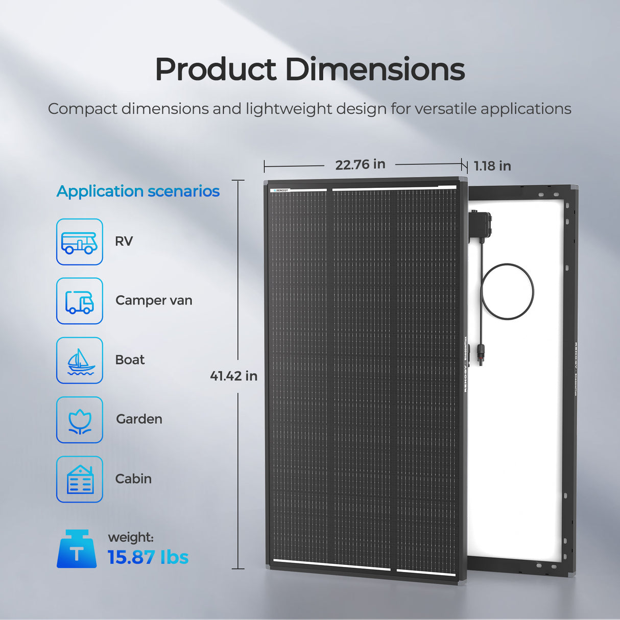 120W ShadowFlux™ N-Type Solar Panel - Pre-Order (Ships Oct 10)