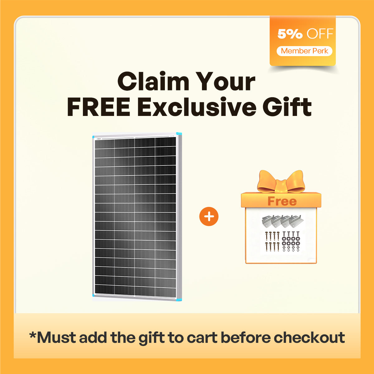 200W/175W/100W 16BB N-type High Efficiency Monocrystalline Solar Panel