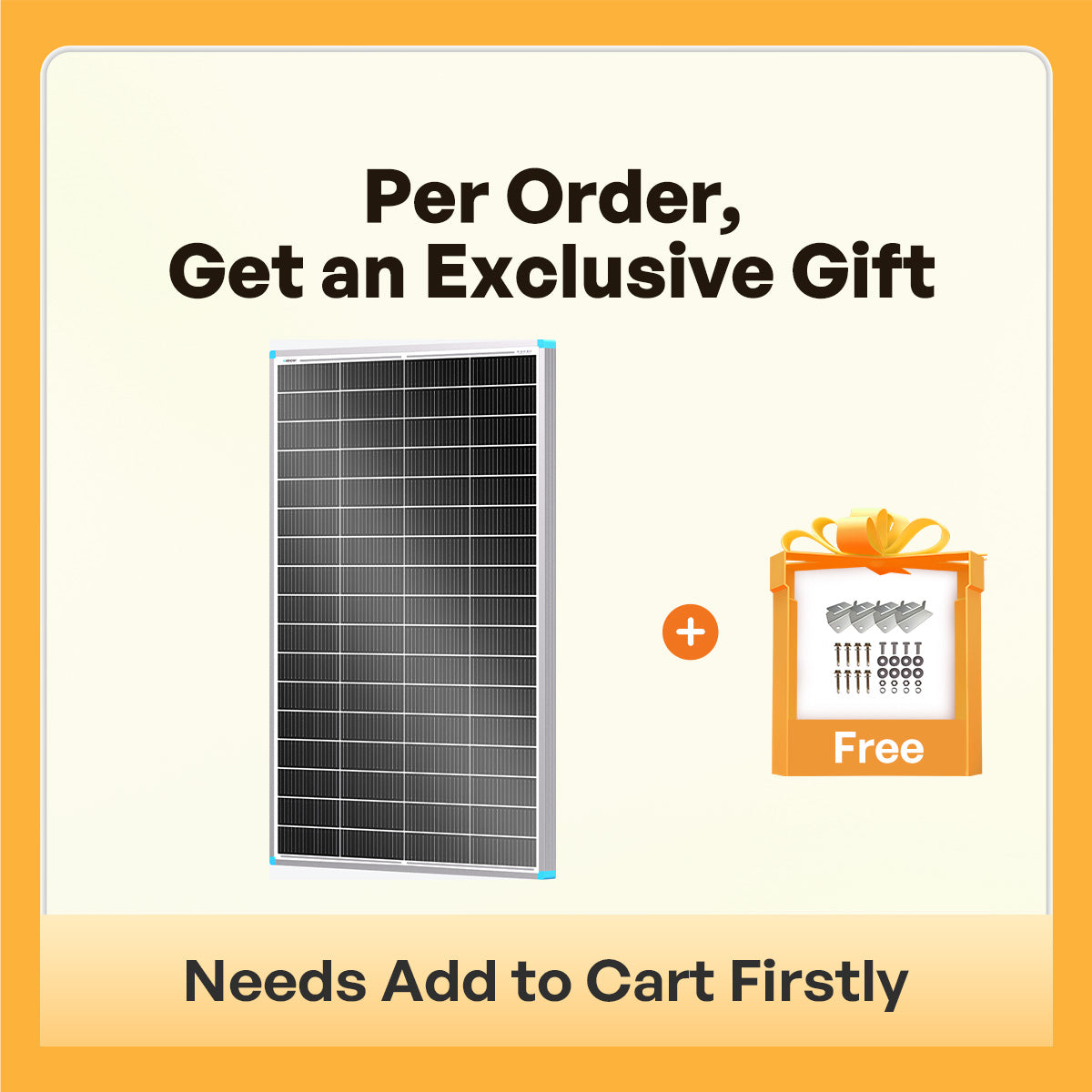 200W/175W/100W 16BB N-type High Efficiency Monocrystalline Solar Panel