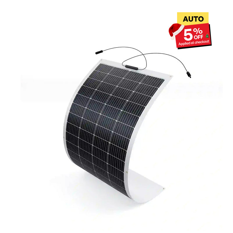 200 Watt 12 Volt Flexible and Lightweight Monocrystalline Solar Panel