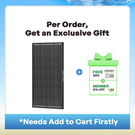 ShadowFlux™ 120W/200W Anti-Shading N-Type Solar Panel