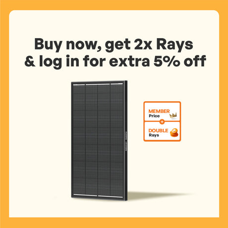 ShadowFlux™ 120W/200W Anti-Shading N-Type Solar Panel