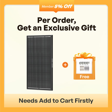 ShadowFlux™ 120W/200W Anti-Shading N-Type Solar Panel