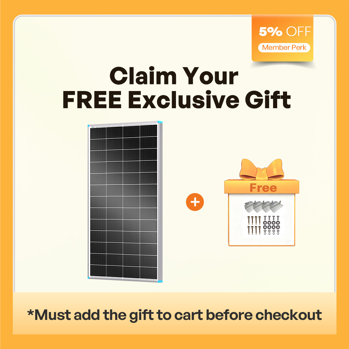 200W/175W/100W 16BB N-type High Efficiency Monocrystalline Solar Panel