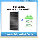 200W 16BB N-type High Efficiency Monocrystalline Solar Panel