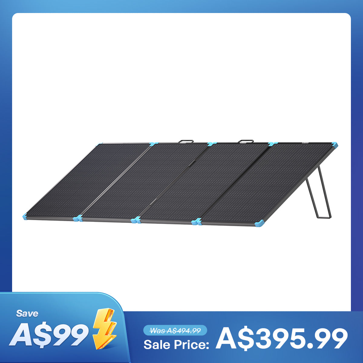 100W/220W/300W/400W Lightweight Portable Solar Panel Suitcase