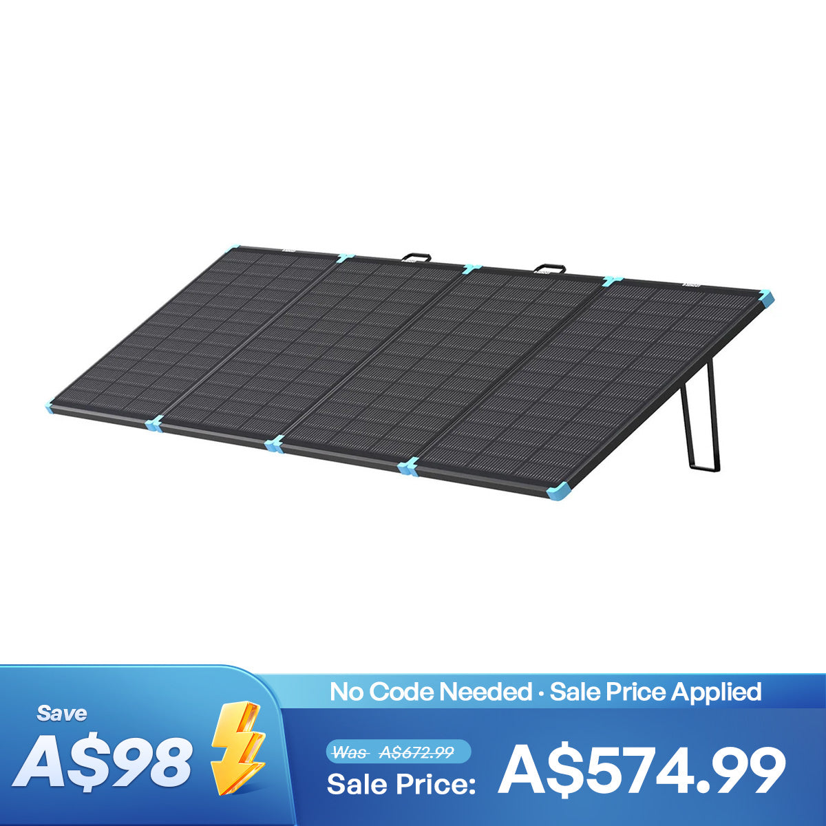 300W Lightweight N-type Portable Solar Panel Suitcase