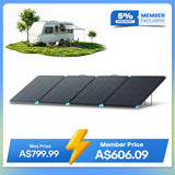 400W Lightweight Portable Solar Panel Suitcase