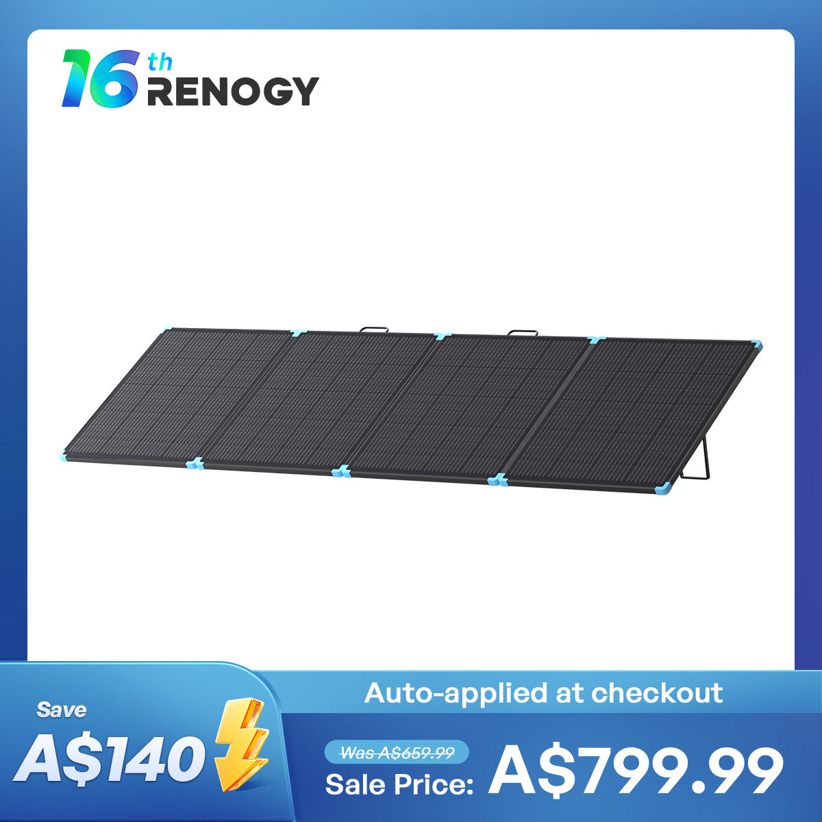 220W Lightweight N-type Portable Solar Panel Suitcase