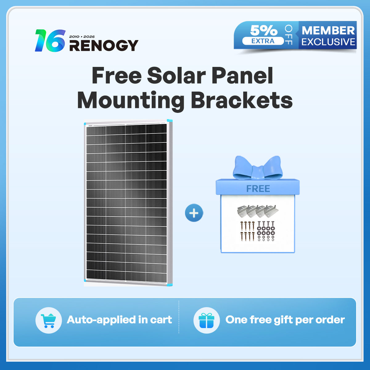175W 16BB N-type High Efficiency Monocrystalline Solar Panel