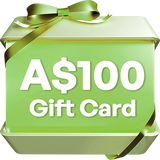 Claim a gift card worth A$100