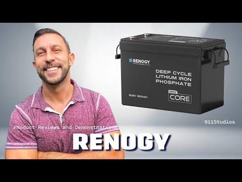 Renogy Core Mini 12.8V 300Ah Lithium Iron Phosphate Battery w/ Low-Temperature Protection