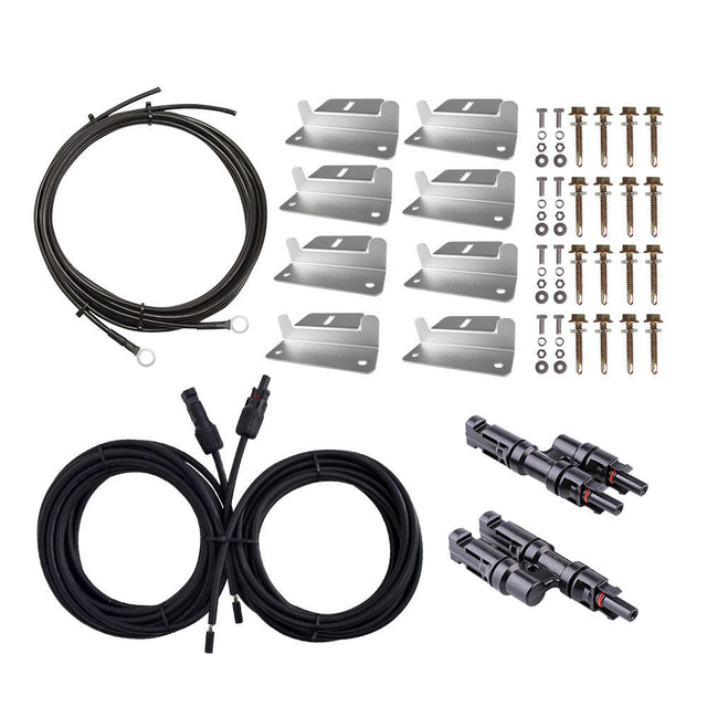 renogy Wiring and Mounting Kit For 200W Solar Setup