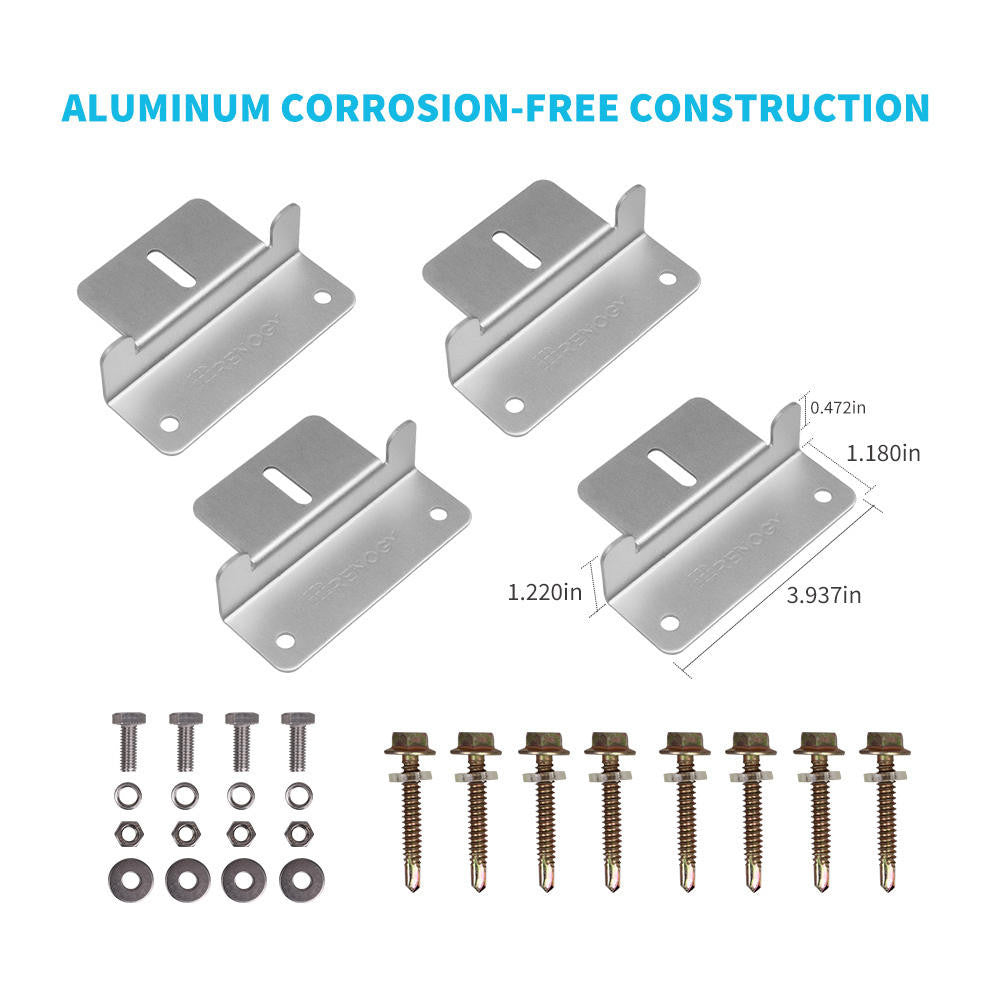 renogy Wiring and Mounting Kit For 300W Solar Setup