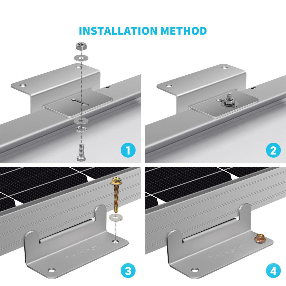 renogy Wiring and Mounting Kit For 300W Solar Setup