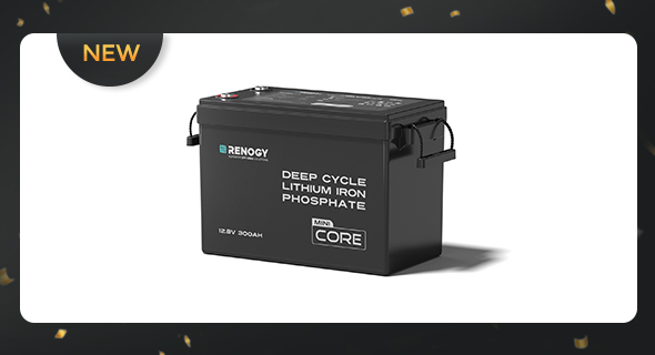 Renogy Core Series Deep Cycle Lithium Iron Phosphate Battery on Black Friday